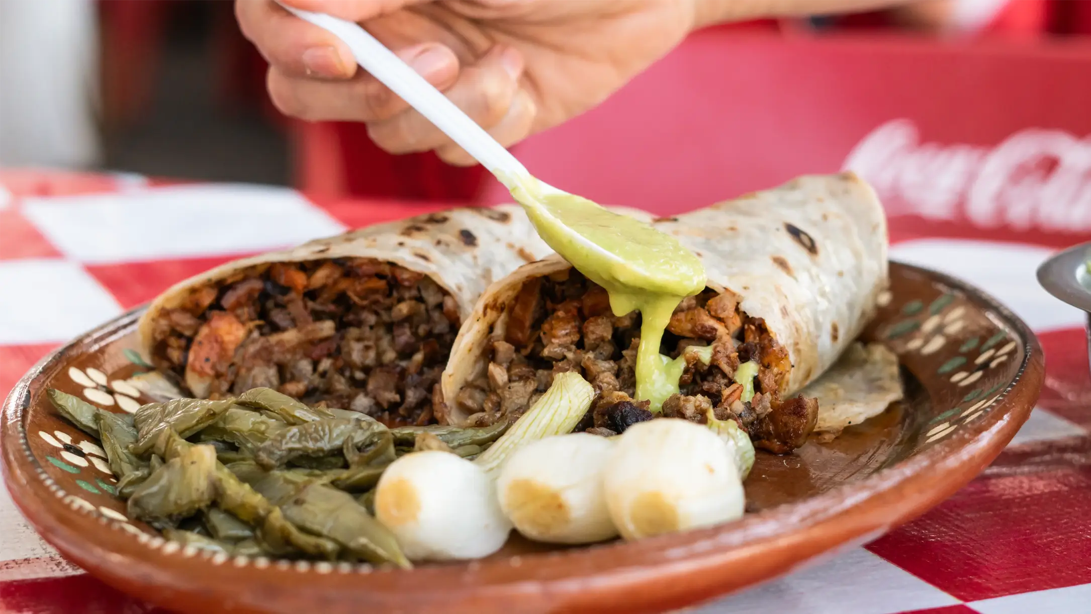 Burrito de restaurante_fotografia